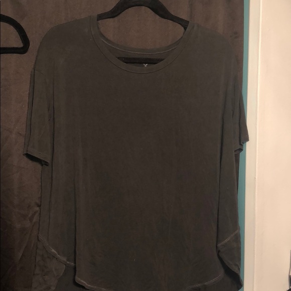 Soft & Sexy Dark Grey American Eagle Top - Picture 3 of 3